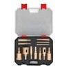 12Pcs Diamond Hole Saw Kit Carbon Steel 6 to 35mm