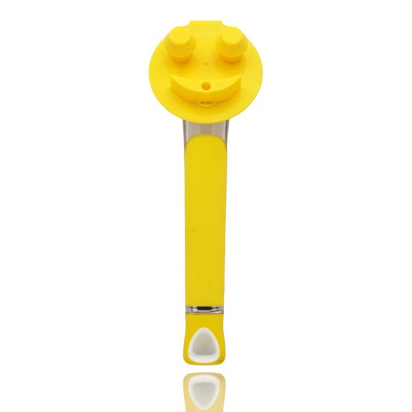 Smilyeez Original Smiling Sponge Handle Soap Dispensing Handle for Scrub Daddy Sponge (Yellow) Second Generation…