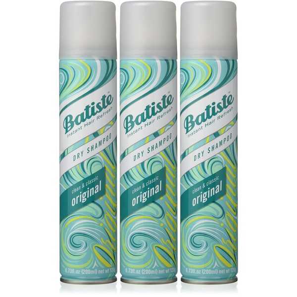 Batiste Dry Shampoo, Original Fragrance, Refresh Hair and Absorb Oil