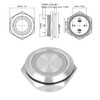 5Pcs Momentary Push Button Switch Metal Auto Reset Ultra Thin