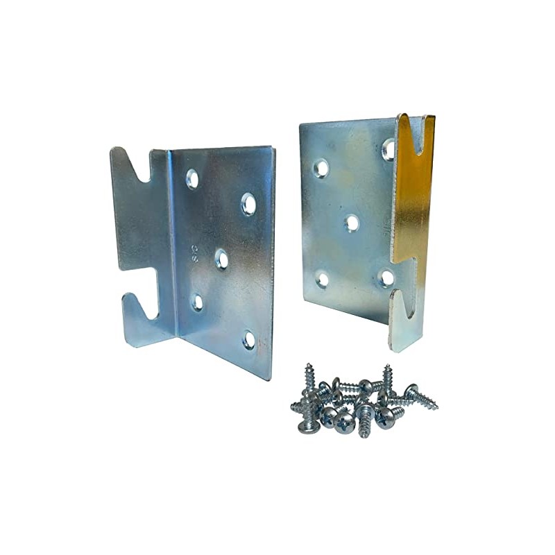 Elegent Upholstery Bed Rail Hook Plates Headboard Footboard Attachment Brackets