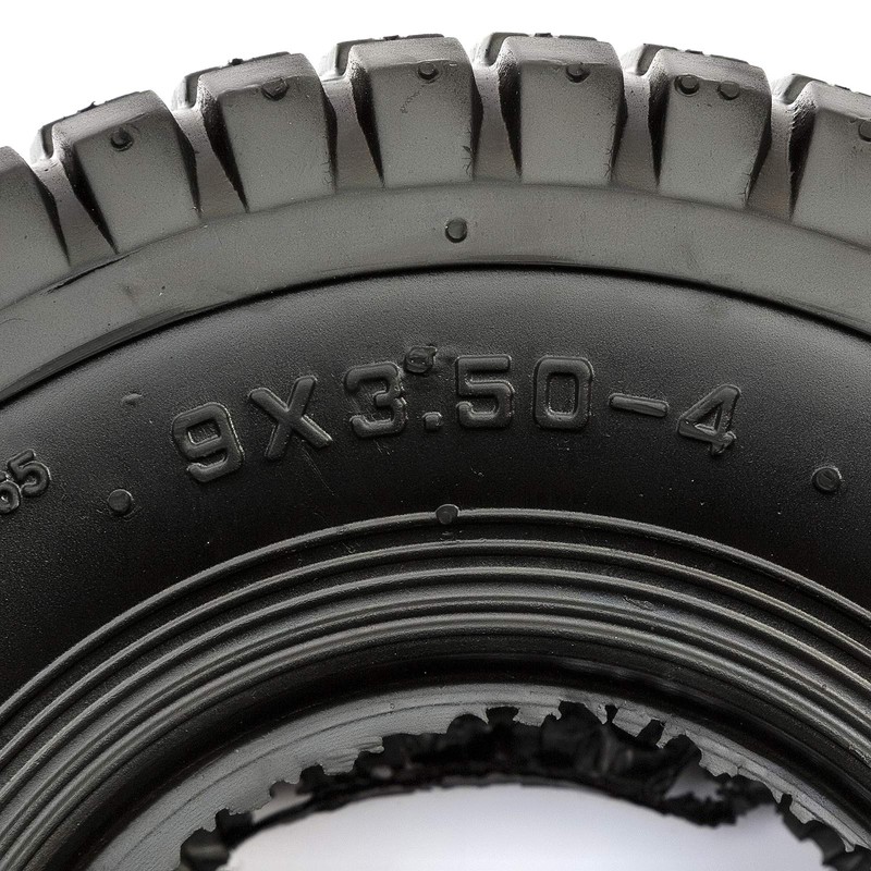 Tyre 9x3.50-4 9x350-4 Heavy Duty Turf Tread Tyre 4 Ply