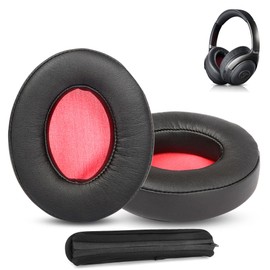 HAIZEEN Ohrpolster Kompatibel mit Teufel Mute BT/Mute Bluetooth Kopfhörer Ohrpolster Ersatzkissen (Proteinleder/Memory-Schaum)