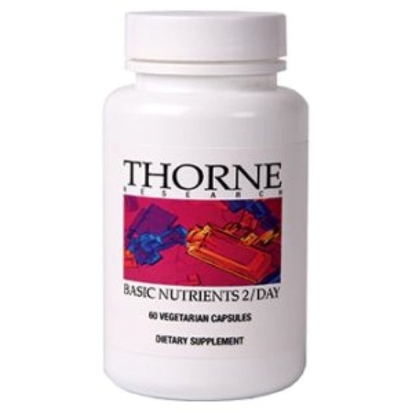 Thorne Research, Basic Nutrients Two Per Day, 60 Count