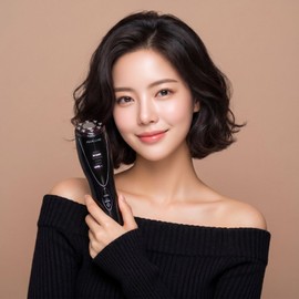 Pearl Care Beauty Device High Frequency Facial Massager Ultrasonic Skin Care Device Triple Way, PL-TW1, Black / 펄케어 뷰티디바이스 고주파 얼굴 마사지기 초음파 피부관리기 트리플웨이, PL-TW1, 블랙