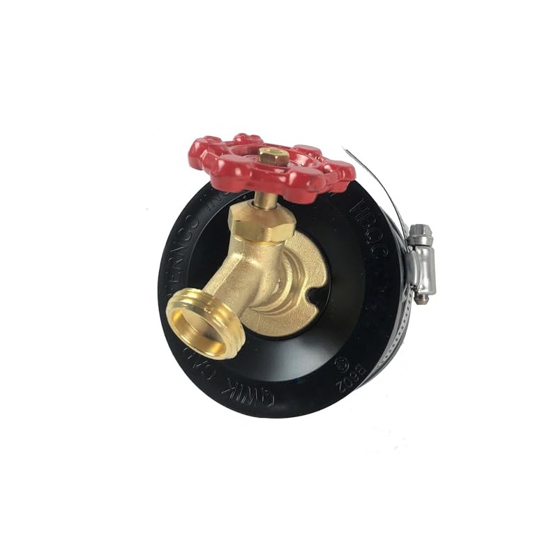 Fernco PHBC-4 4" Hose Bibb for Pipe Ends and Testing