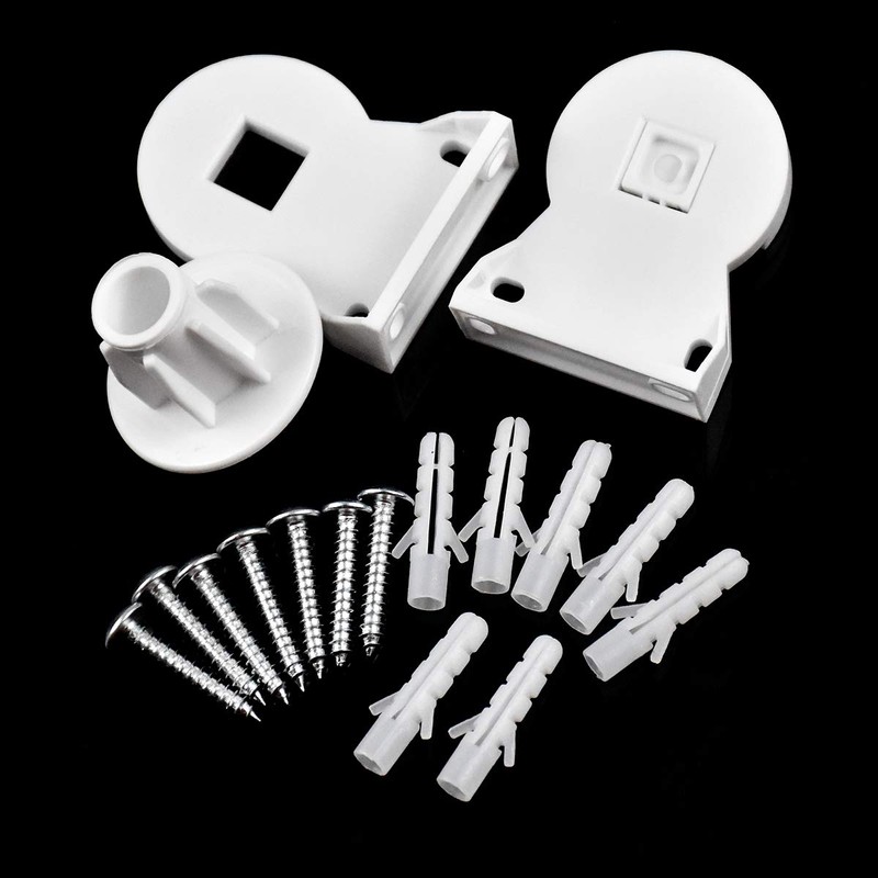 Roller Blind Fittings, 25mm Roller Blind Brackets, Plastic Rolling Blind