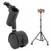 360° Rotatable Quiet Light Stand Wheels, Pack of 3 Tripod