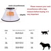 Voarge Pet Collar Protective Collar, Plastic Elizabethan Collar with Breathable