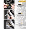 EVOULTES 2-Packs Lock On Air Chuck Tire Inflator Hose Adapter,