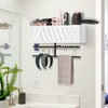 Ronjnndc Rustic Hair Dryer Holder Wall Mounted,Hair Styling Tools &