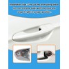 CZShiYue Car Front Left Exterior Door Handle Lock Cover fits