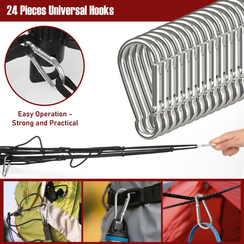 2 Pack Cargo Net for Pickup Truck Bed, 4' x