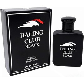 RACING CLUB BLACK men's designer 3.4 oz EDT Cologne