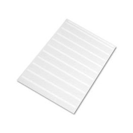 A4 SELF Laminating Labels White | Cable Management Wire Markers Clip Style Accessories, 1 X Qty - CSL-02713P-9