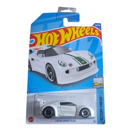 Hot Wheels Lotus Sport Elise, Factory Fresh Series, 1:64 Scale Die-Cast Car, White
