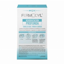 Fermodyl Rehidratación Profunda Ácido Láctico Vitamina Tratamiento Capilar Ampolletas 10ml
