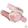 TIMAGE Teak Purple with Powder Puff, 0.5 oz (13 g),