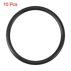 sourcing map O-Rings Nitrile Rubber 20 mm x 23.6 mm x 1.8 mm Pack of 10 Black