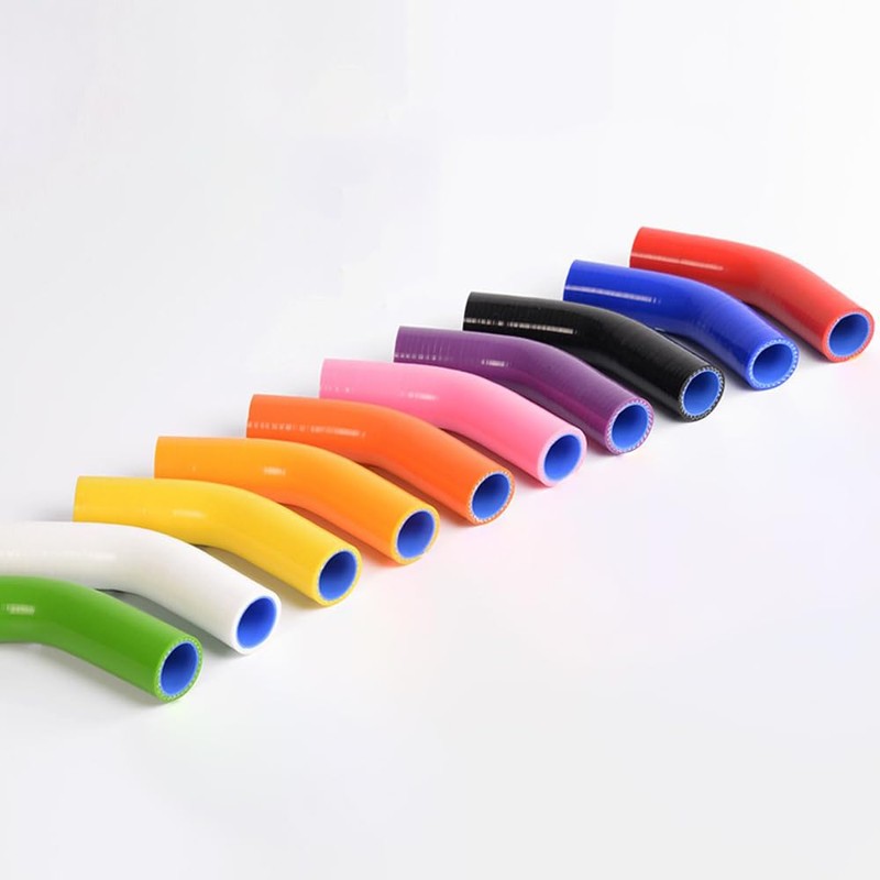 G-PLUS 3.5" Straight Silicone Hose, 3-Ply Intercooler Coupler Tube Pipe,