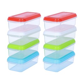 ARSUK Baby Food Storage Freezer Containers Weaning Snack Pots - Toddler Feeding Bowls BPA Free - 250ml (Pack of 8)