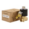 Heschen Brass Electric Solenoid Valve 2W-040-10K PT3/8'' DC12V Direct Actuation
