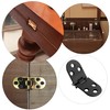 AUXBC Heavy Duty Folding Table Hinges(3.1 x 1.15inch), Zinc Alloy