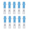 10Pcs Fiber Optic Quick Connector Embedded Type SC/UPC Cold Optical