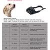 YAODHAOD Dog Muzzle, Nylon Mesh, Breathable and Comfortable, Quick-Fit Dog