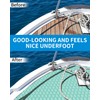 OCEANBROAD Self-Adhesive 96''x23.5'' Boat Flooring Non-Slip Diamond Pattern EVA Foam