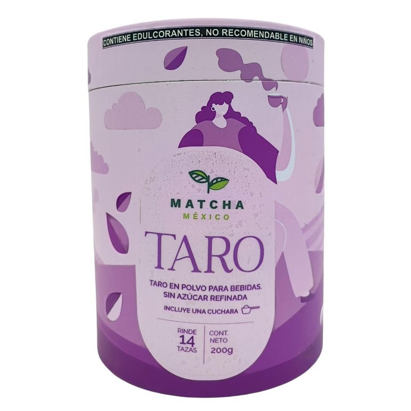 Taro Para Bebidas 200g Sin Azúcar Refinada Ni Lácteos. Polvo