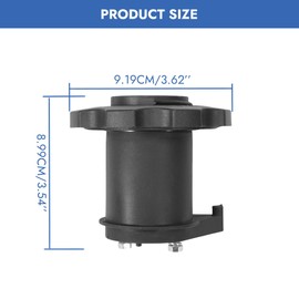 Premium Wire Spool Adapter Hub Replacement for Miller Millermatic 211 140 135 180, Heavy-Duty Black Plastic/Metal Spool Adapter Hub Kit Replacement for Hobart Welder 500559 Milling Welder Accessory
