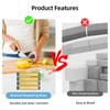 RUIXIN PRO 4PCS Diamond Sharpening Stones, #200#400#800#1200 Grit for Knife