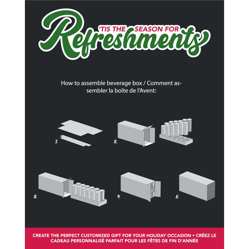 Gertex Holiday DIY Build Your Own 12-Pack Tall Can Beverage