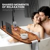 Lush & Style Premium Large Bathtub Tray Large & Thick