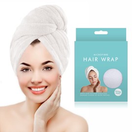 Microfibre Hair Towel Turban Head Wrap Hair Drying Towel Wrap Super Absorbent Extra Soft Twist Turban For Wet Long Thick Curly Hair Helps To Dry Hair Faster Reducing Damage Caused By Blow Drying