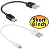 Short MicroUSB Cable Compatible with Your BLU L210a with High