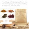 Coffee Bags 0.5 Lb - Kraft Paper Bags Kraft Coffee
