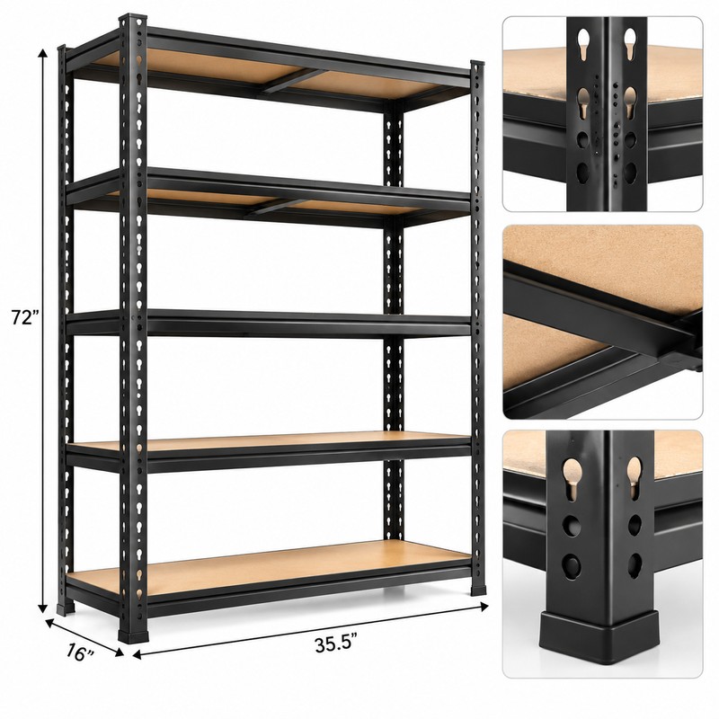 Heavy Duty Garage Storage Shelving Rack for Home Organization –