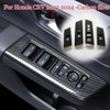 MUXEE 4pc Window Lift Switch Panel Cover Interior Decoration for