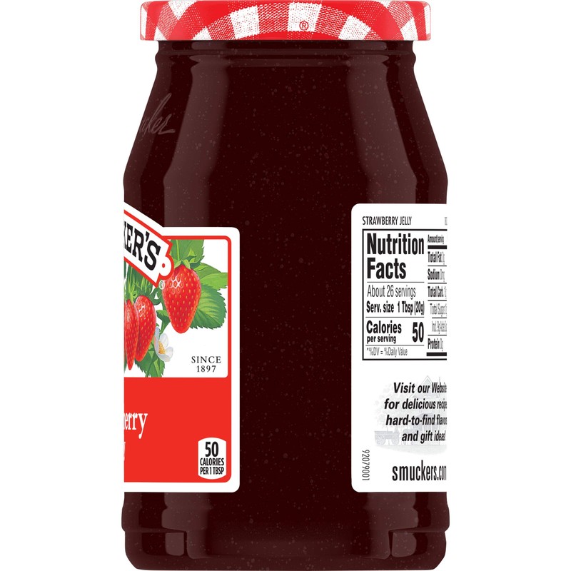 Smucker's Strawberry Jelly, 18 Ounces (Pack of 6)