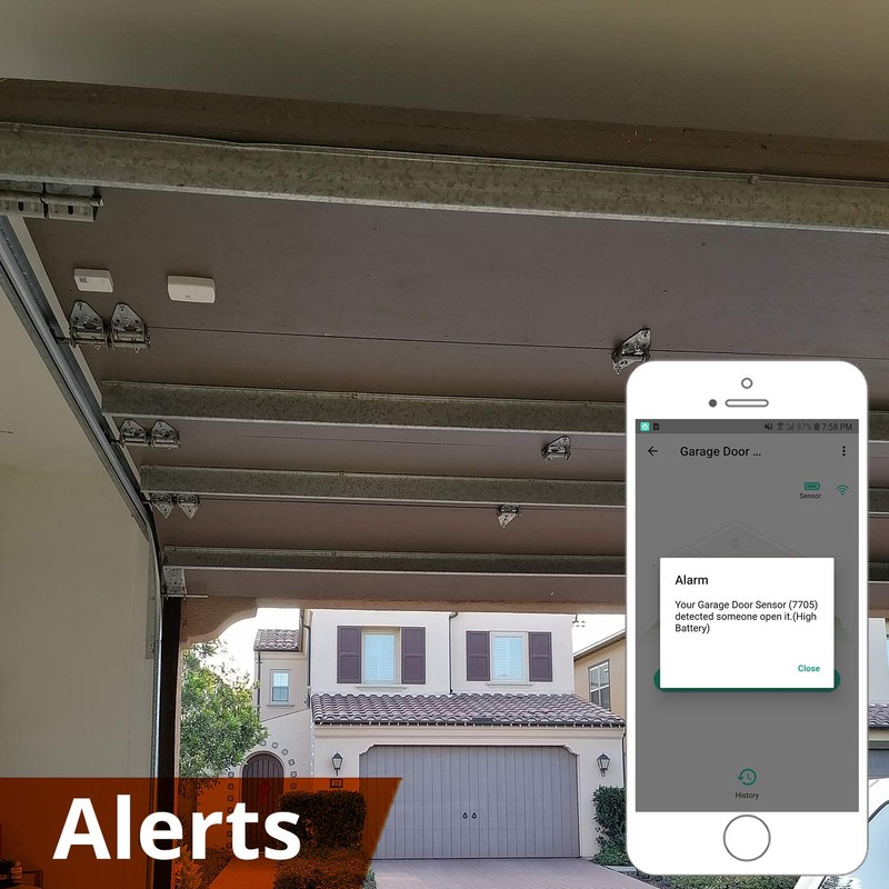 YoLink Garage Door Controller and Wireless Sensor - Remote Control
