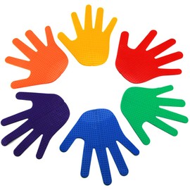 GSi Spot Markers Non-Toxic Non-Slip for Kids Education and Preschool classroom Kindergarten Learning activity with hand feet and arrow markers