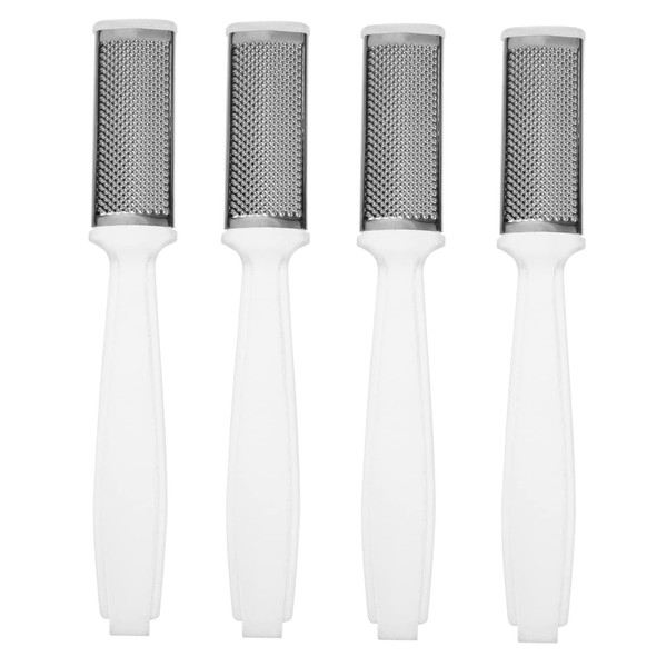 Healvian 4pcs Stainless Steel Foot File Callus Remover Tools for