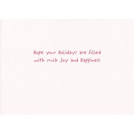 Masterpiece Studios Holiday Collection 18 Cards / 18 Foil Lined Envelopes, Snowman Angels, 5.62" x 7.87, 821800