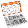 HELIFOUNER 146 Pieces M6 x 10mm /12mm /16mm /20mm /25mm