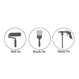 Handicap Blue Paint; Parking Lot Striping; Easy Roll On Application; Safety Blue Paint; Traffic Zone, Striping, Marking For Curbs, Steps, Floors, Walkways, Roads (1 Quart with Roller)