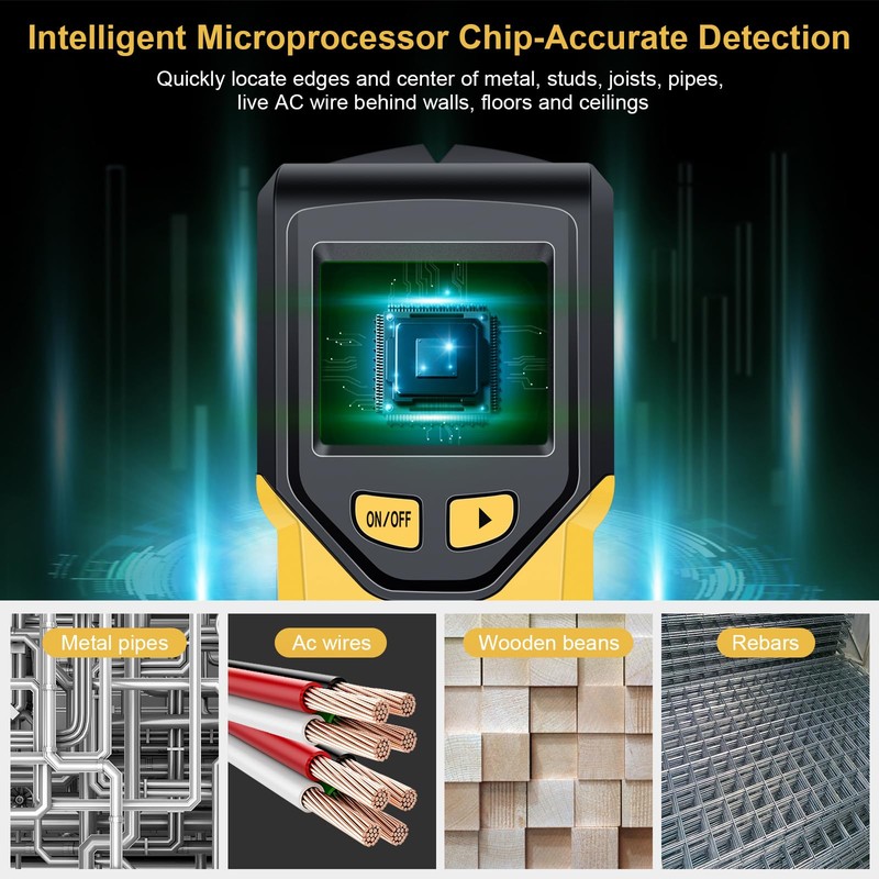 Stud Finder Wall Scanner - 5 in 1 Stud Finder