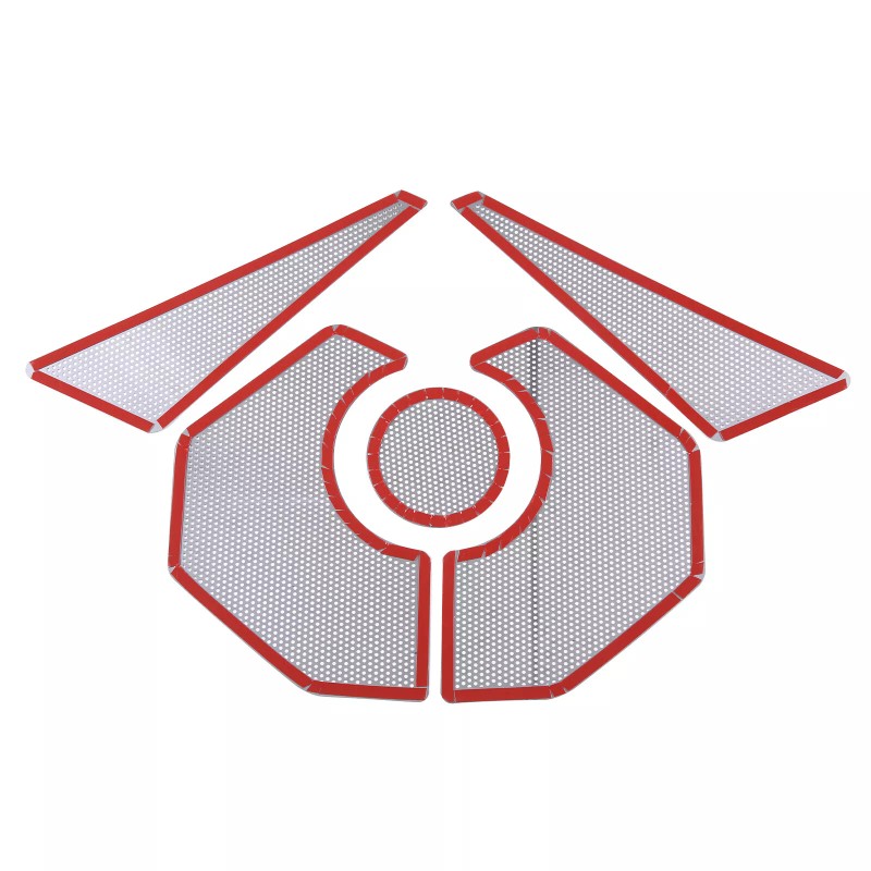 MXtech-23 5PCS For Corvette C8 2020-25 Stainless Engine Hood Compartment