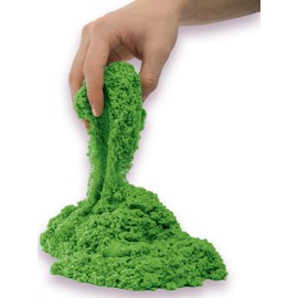 Kinetic Sand The Original Moldable Sensory Play Sand, Green, 2 Pounds